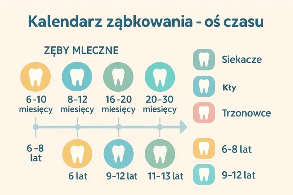 Ile zębów ma dziecko? Od mleczaków po stałe uzębienie przewodnik